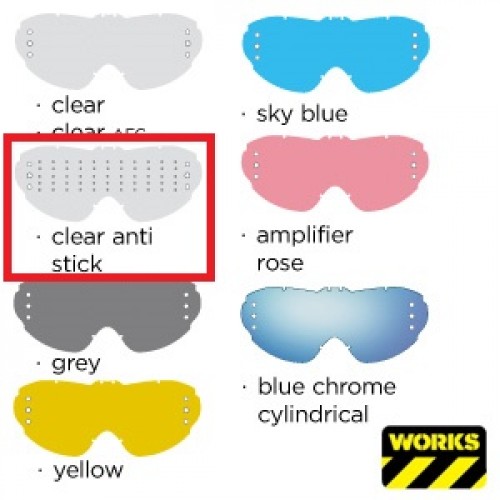 Scott Goggle Lens Voltage MX/X/Proair SGL WKS Clear Antistick