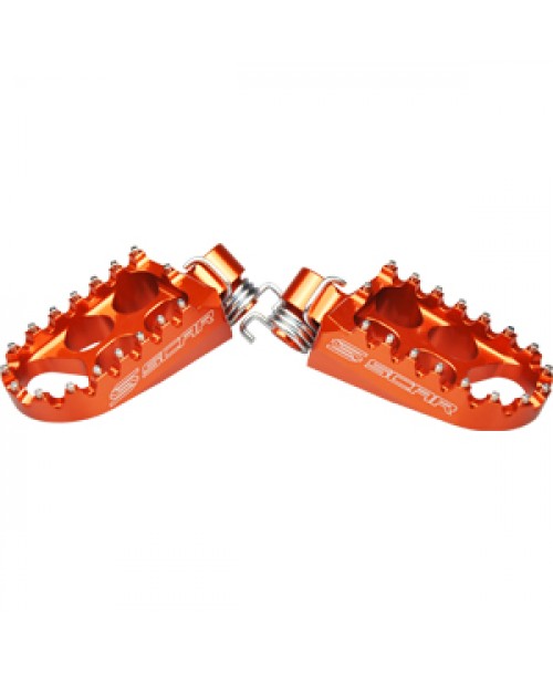 SCAR Standard Footpegs KTM / Husqvarna - Orange