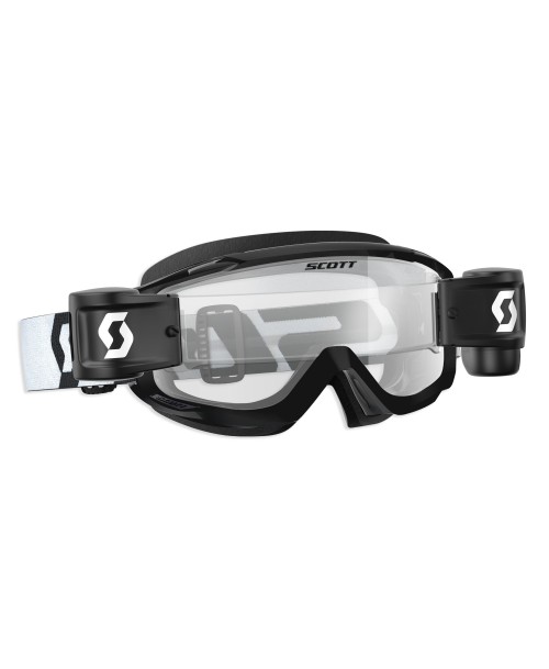 Scott Goggle SPLIT OTG WFS Roll Off Black/White / Clear Works