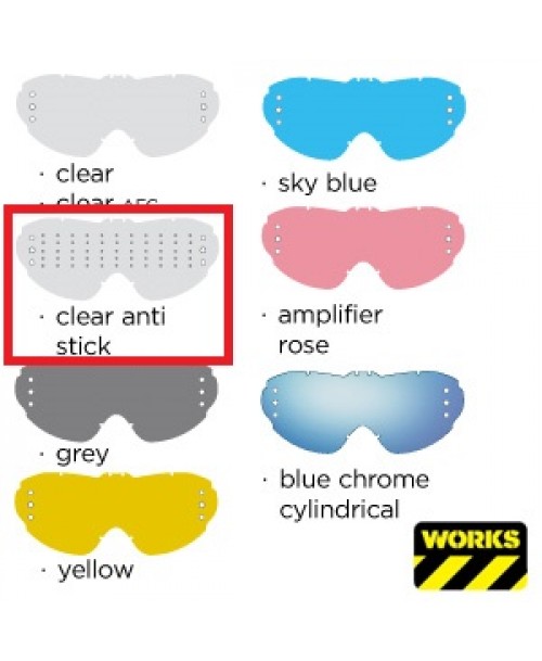 Scott Goggle Lens Voltage MX/X/Proair SGL WKS Clear Antistick
